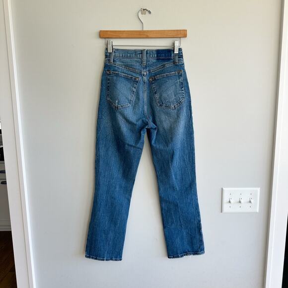 Abercrombie & Fitch The Ankle Straight Ultra High Rise Jeans 25/0 - Picture 3 of 8